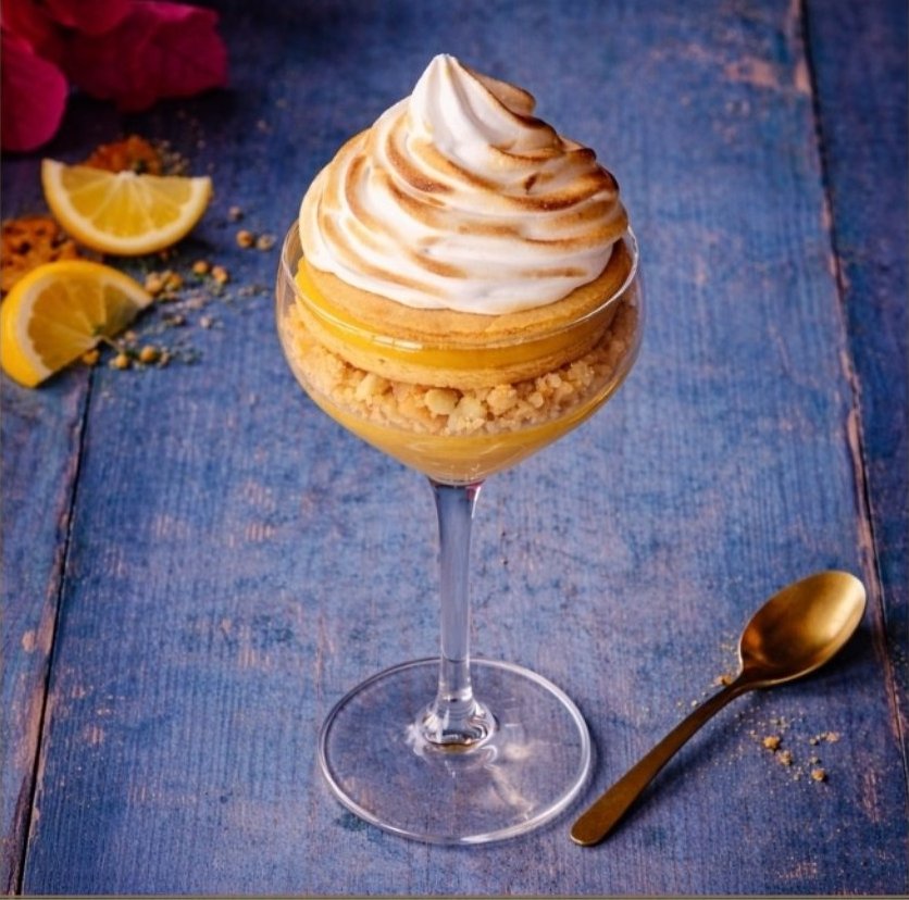 Lemon Meringue Coupe