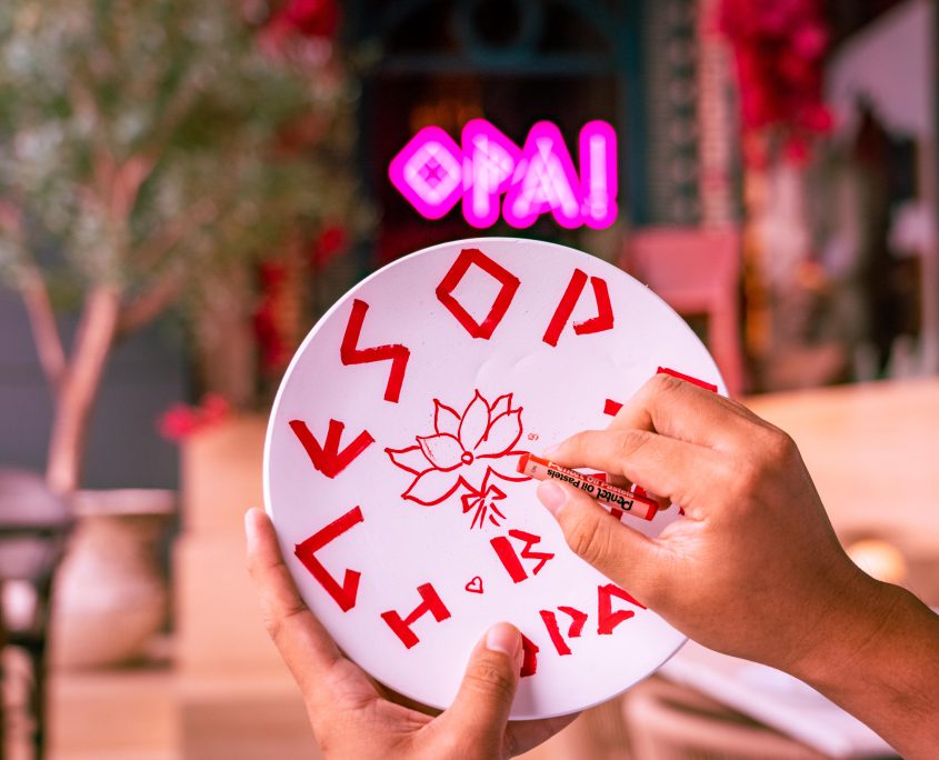 Greek Restaurant with Plate Smashing