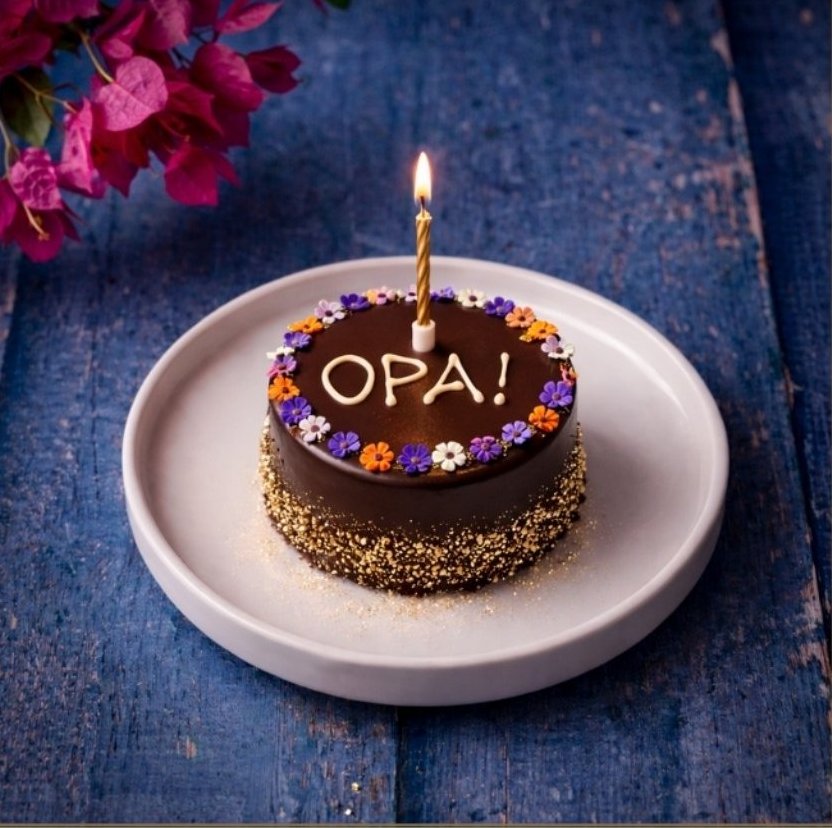 OPA! Celebration Cake